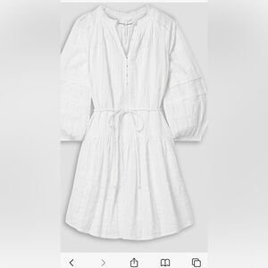 Apiece Apart Laguna white cotton dress